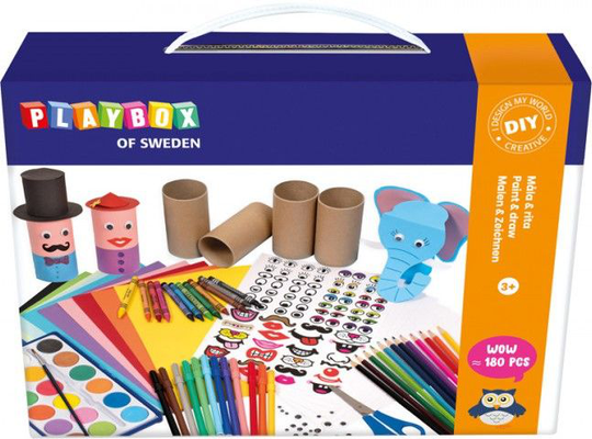 Playbox Piirustus- ja Maalaussetti