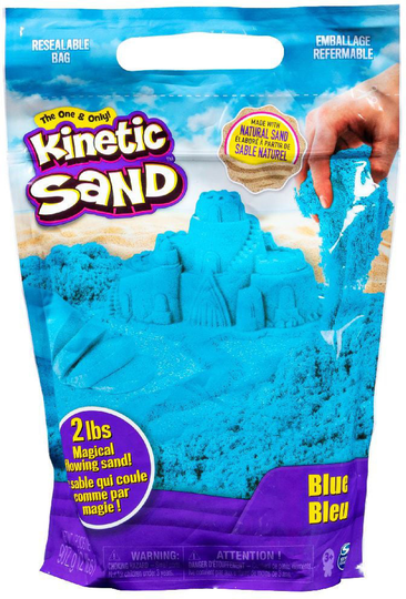Kinetic Sand Taikahiekka Colour Bag, Sininen
