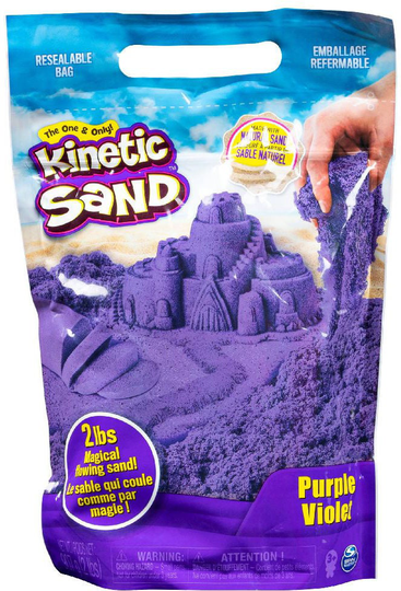 Kinetic Sand Taikahiekka Colour Bag, Liila
