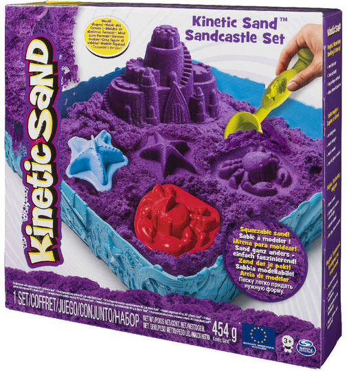 Kinetic Sand Taikahiekka Sand Box, Liila