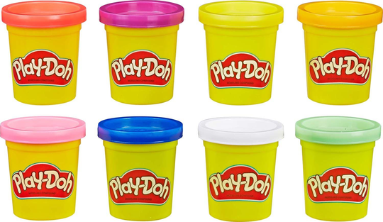 Play-Doh Muovailuvaha Rainbow 8-pack