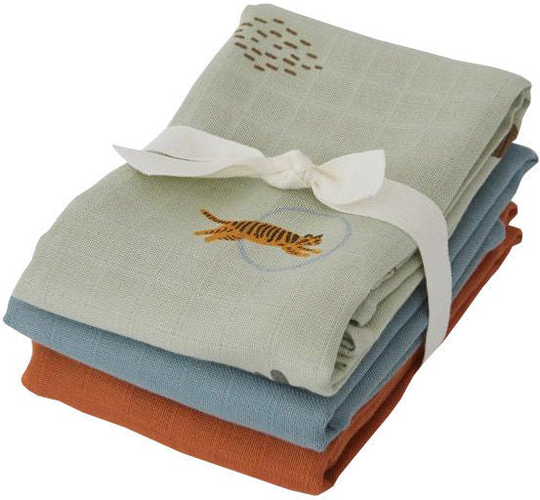 OYOY Musliiniliina 3-pack Tiger