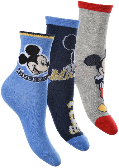 Disney Mikki Hiiri Sukat 3 Paria, Musta, 27-30