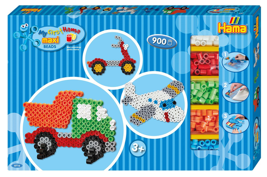 Hama Maxi Lahjapakkaus Ajoneuvot 900 Kpl