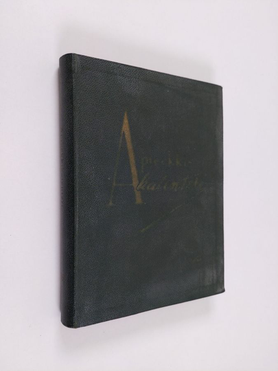 Apteekkikalenteri 1952