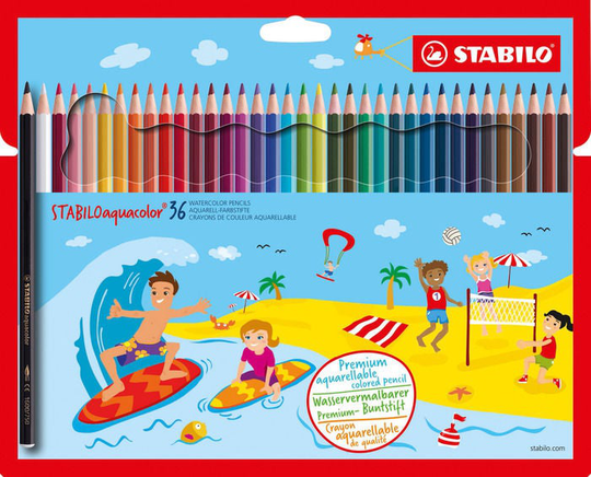 STABILO Akvarellikynät 36-pack