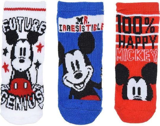 Disney Mikki Hiiri Sukat 3-pack, 0-6 Månader