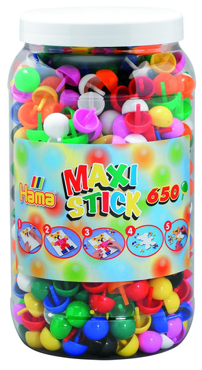Hama Maxi Stick Nuppihelmet 650 kpl
