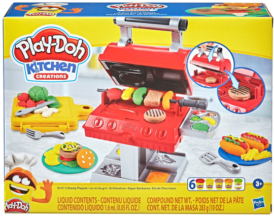 Play-Doh Muovailuvaha Kitchen Creations Grill 'n Stamp