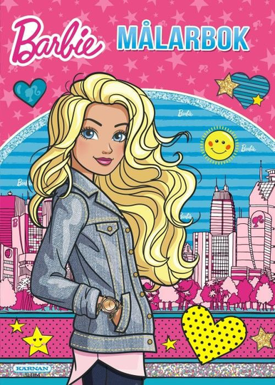 Kärnan Barbie Värityskirja
