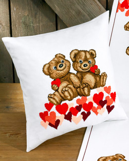 Tyynynpäällinen Sydänystävät
