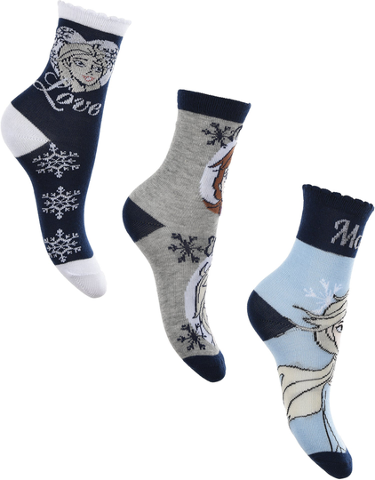 Disney Frozen Sukat 3 Paria, Navy, 23-26