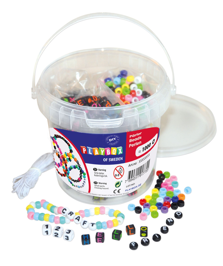 Playbox Kirjainhelmet 1000 Kpl