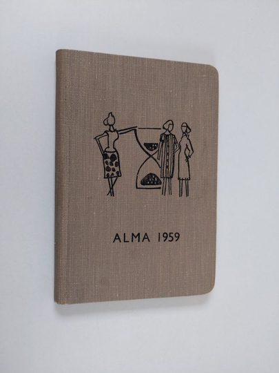 Alma 1959 : Käytännöllinen naisten kalenteri