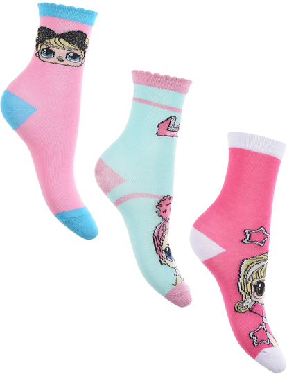 L.O.L. Surprise! Sukat 3-pack, Grey, 23-26
